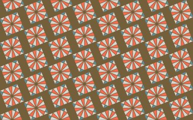 Geometrik elementlerle kusursuz soyut arkaplan