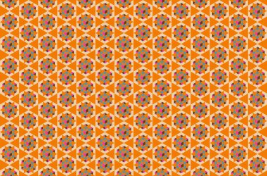 Geometrik elementlerle kusursuz soyut arkaplan