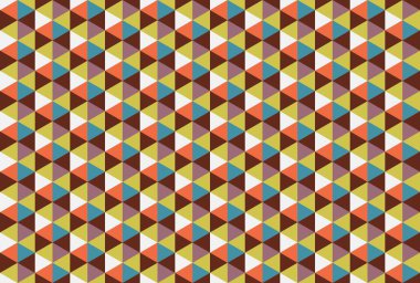 Tekrarlanan şekillerle soyut yaratıcı arkaplan