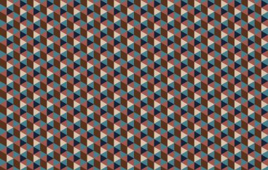 Tekrarlanan şekillerle soyut yaratıcı arkaplan