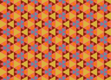 Tekrarlanan şekillerle soyut yaratıcı arkaplan