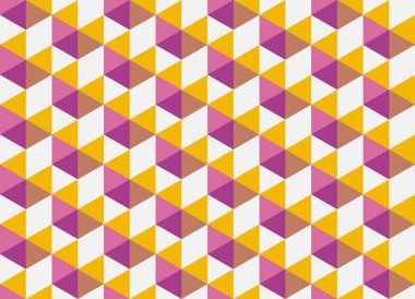 Altıgen desenli modern renkli arkaplan