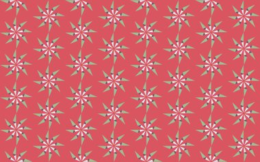 Tekrarlanan şekillerle soyut yaratıcı arkaplan