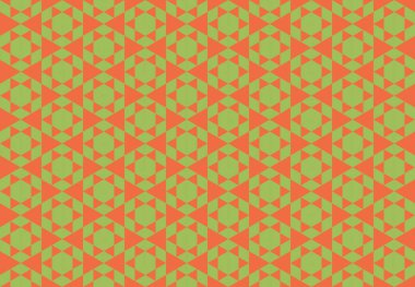 Tekrarlanan şekillerle soyut yaratıcı arkaplan