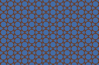 Tekrarlanan şekillerle soyut yaratıcı arkaplan