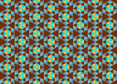 Altıgen desenli modern renkli arkaplan