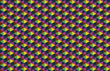 Tekrarlanan şekillerle soyut yaratıcı arkaplan