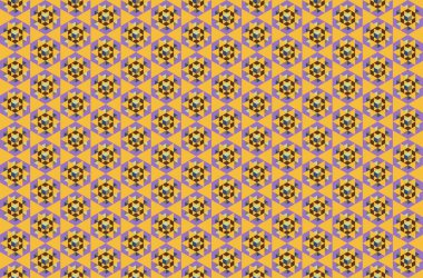 Tekrarlanan şekillerle soyut yaratıcı arkaplan