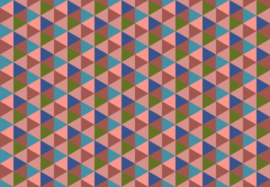 Altıgen desenli modern renkli arkaplan