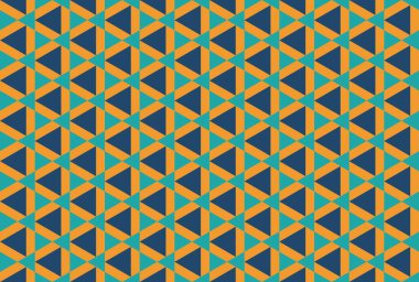 Altıgen desenli modern renkli arkaplan