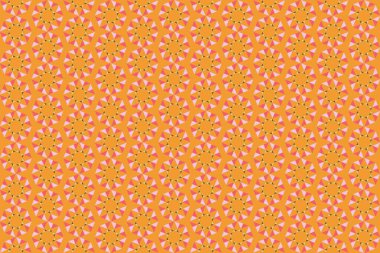 Altıgen desenli modern renkli arkaplan