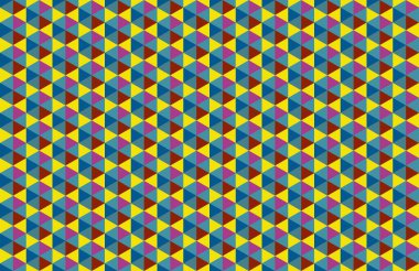 Tekrarlanan şekillerle soyut yaratıcı arkaplan