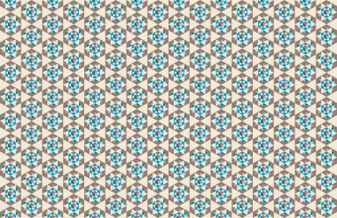 Tekrarlanan şekillerle soyut yaratıcı arkaplan