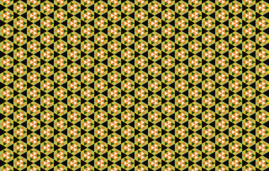 Altıgen desenli modern renkli arkaplan