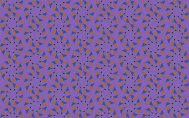 Altıgen desenli modern renkli arkaplan