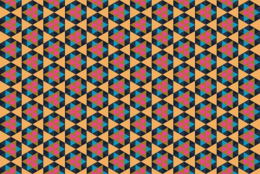 Geometrik elementlerle kusursuz soyut arkaplan