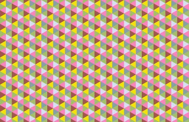 Altıgen desenli modern renkli arkaplan