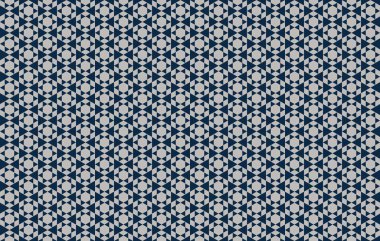 Tekrarlanan şekillerle soyut yaratıcı arkaplan