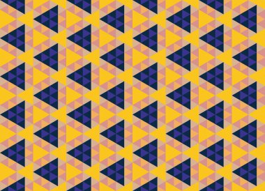 Altıgen desenli modern renkli arkaplan