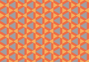 Altıgen desenli modern renkli arkaplan