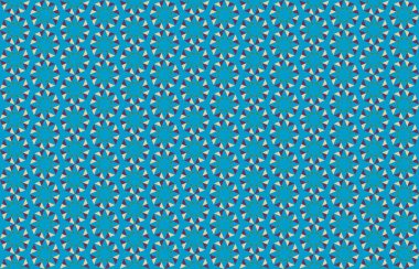 Altıgen desenli modern renkli arkaplan