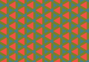 Altıgen desenli modern renkli arkaplan