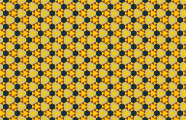 Altıgen desenli modern renkli arkaplan