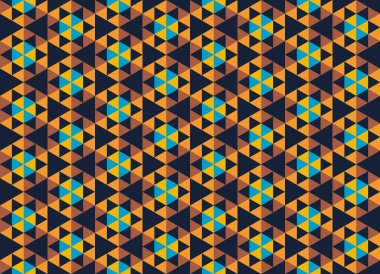 Geometrik elementlerle kusursuz soyut arkaplan