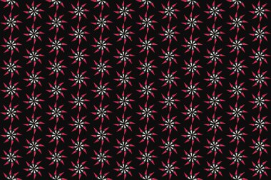 Tekrarlanan şekillerle soyut yaratıcı arkaplan