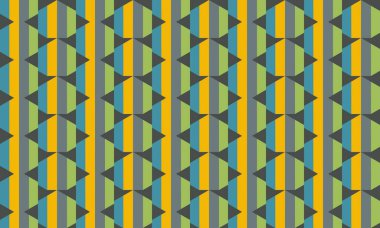 Tekrarlanan şekillerle soyut yaratıcı arkaplan