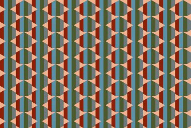 Tekrarlanan şekillerle soyut yaratıcı arkaplan