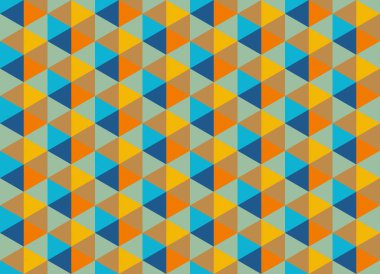 Tekrarlanan şekillerle soyut yaratıcı arkaplan