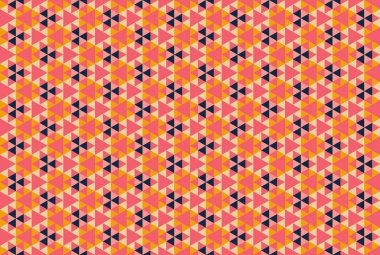 Altıgen desenli modern renkli arkaplan