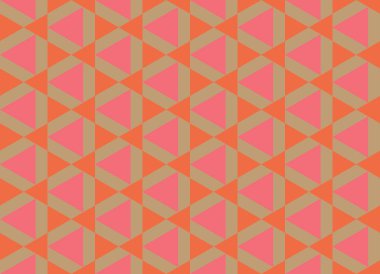 Tekrarlanan şekillerle soyut yaratıcı arkaplan