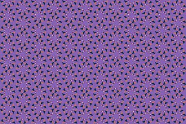 Altıgen desenli modern renkli arkaplan