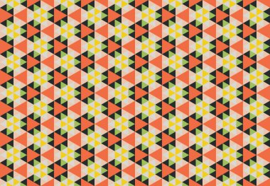 Geometrik elementlerle kusursuz soyut arkaplan