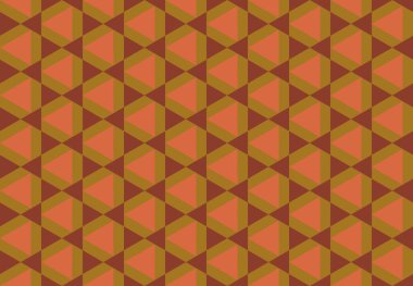 Tekrarlanan şekillerle soyut yaratıcı arkaplan