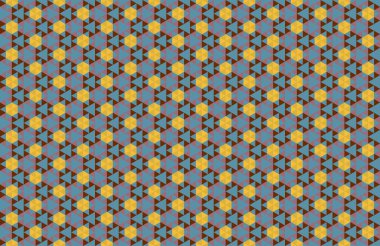 Altıgen desenli modern renkli arkaplan