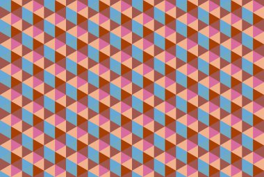 Geometrik elementlerle kusursuz soyut arkaplan