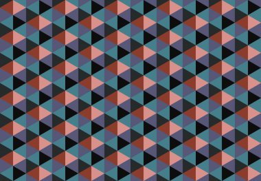 Tekrarlanan şekillerle soyut yaratıcı arkaplan