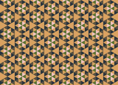 Altıgen desenli modern renkli arkaplan