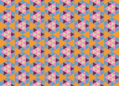 Geometrik elementlerle kusursuz soyut arkaplan