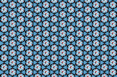Geometrik elementlerle kusursuz soyut arkaplan