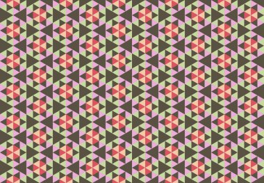 Altıgen desenli modern renkli arkaplan