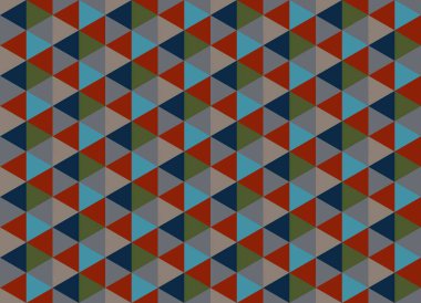 Altıgen desenli modern renkli arkaplan