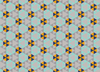 Altıgen desenli modern renkli arkaplan