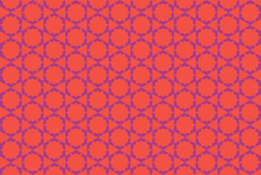 Altıgen desenli modern renkli arkaplan