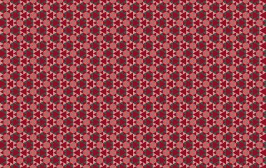 Tekrarlanan şekillerle soyut yaratıcı arkaplan