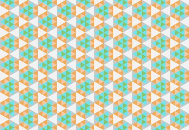 Tekrarlanan şekillerle soyut yaratıcı arkaplan