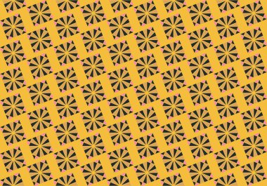 Tekrarlanan şekillerle soyut yaratıcı arkaplan